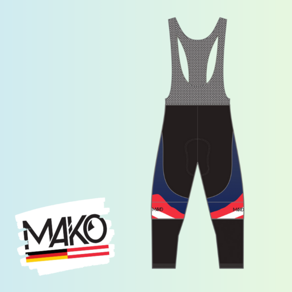 Team 3/4 Cycling Tights unisex - Image 3