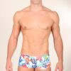 Shorty Coral White